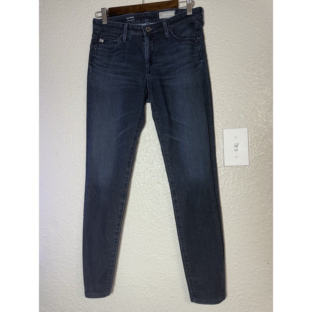 AG Adriano Goldschmied Contour 360 The Prima Jeans Womens 27R Blue Denim Casual